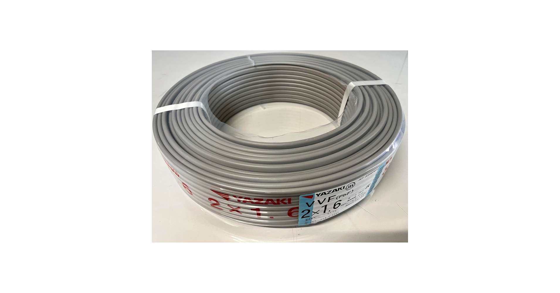 YAZAKI 矢崎 VVF 2x2.0 100m seoly_itcclasotiao