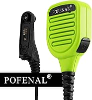 Vista 3 de APX 6000 APX 4000 - Micrófono de radio a prueba de agua, micrófono remoto de hombro con conector de audio de 0.138 in, compatible con Motorola XPR