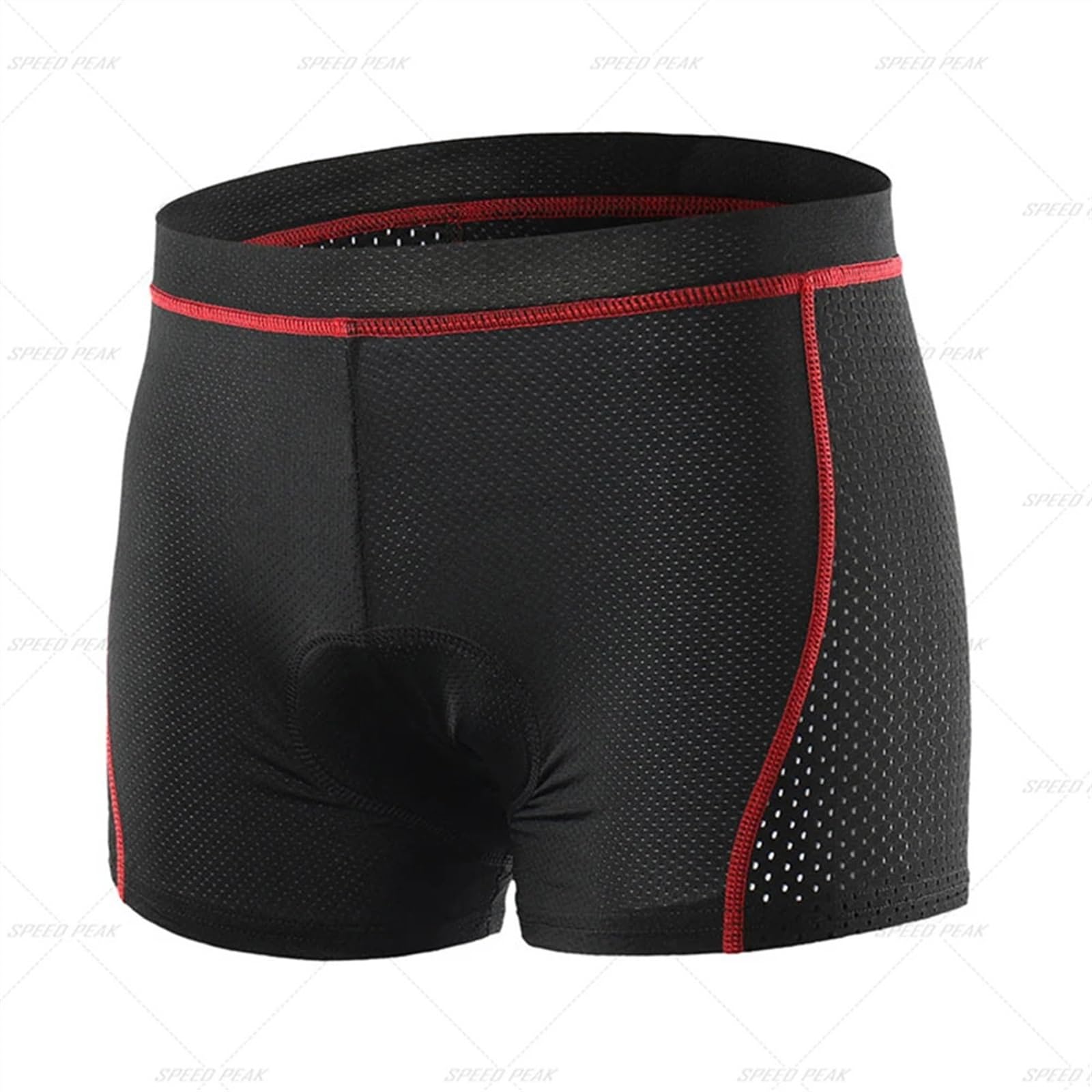 Boxer de vélo pour route et motocross avec culotte de cyclisme en gel respirant noir