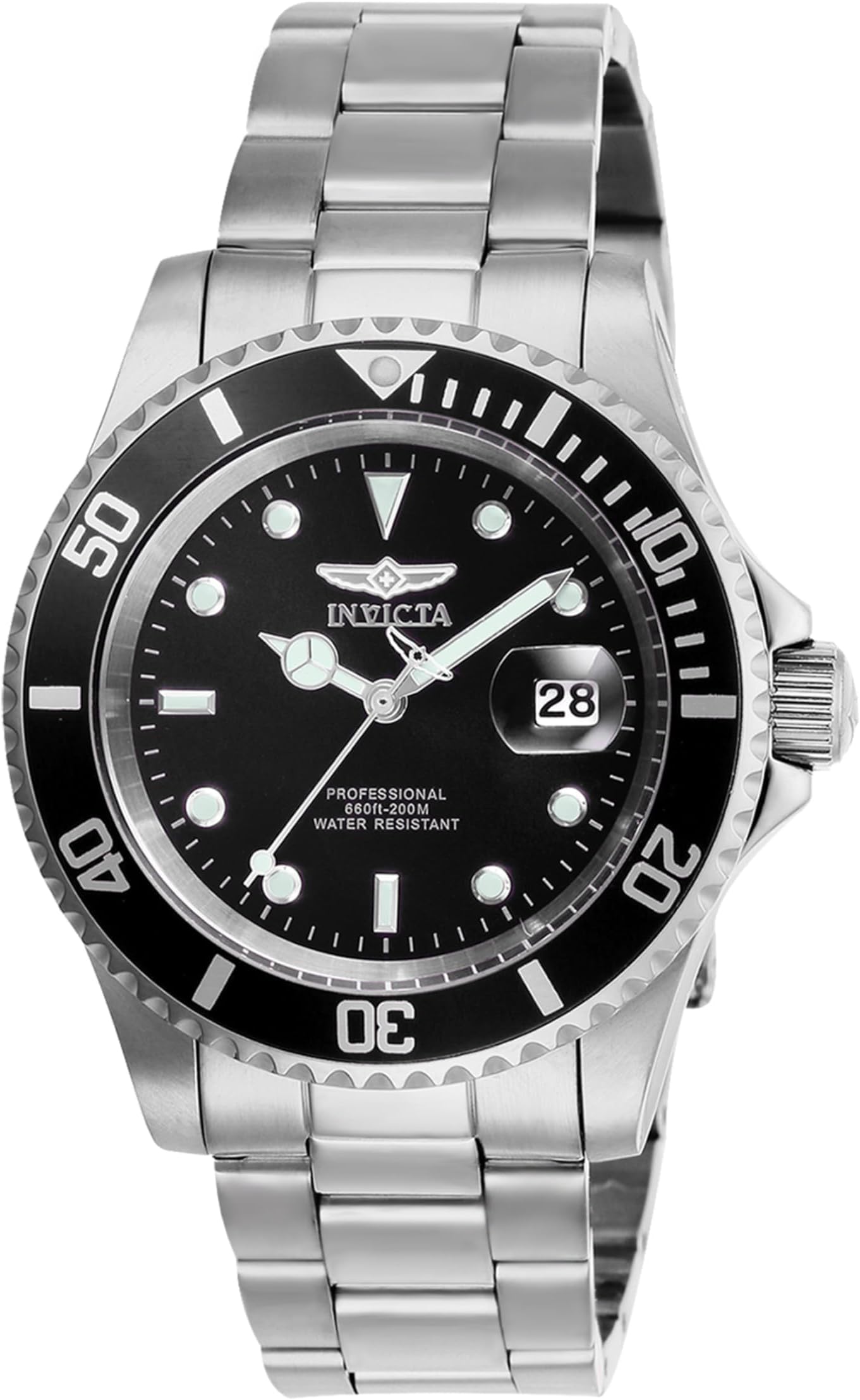 Invicta Analogue Black Dial Men's Watch-26970