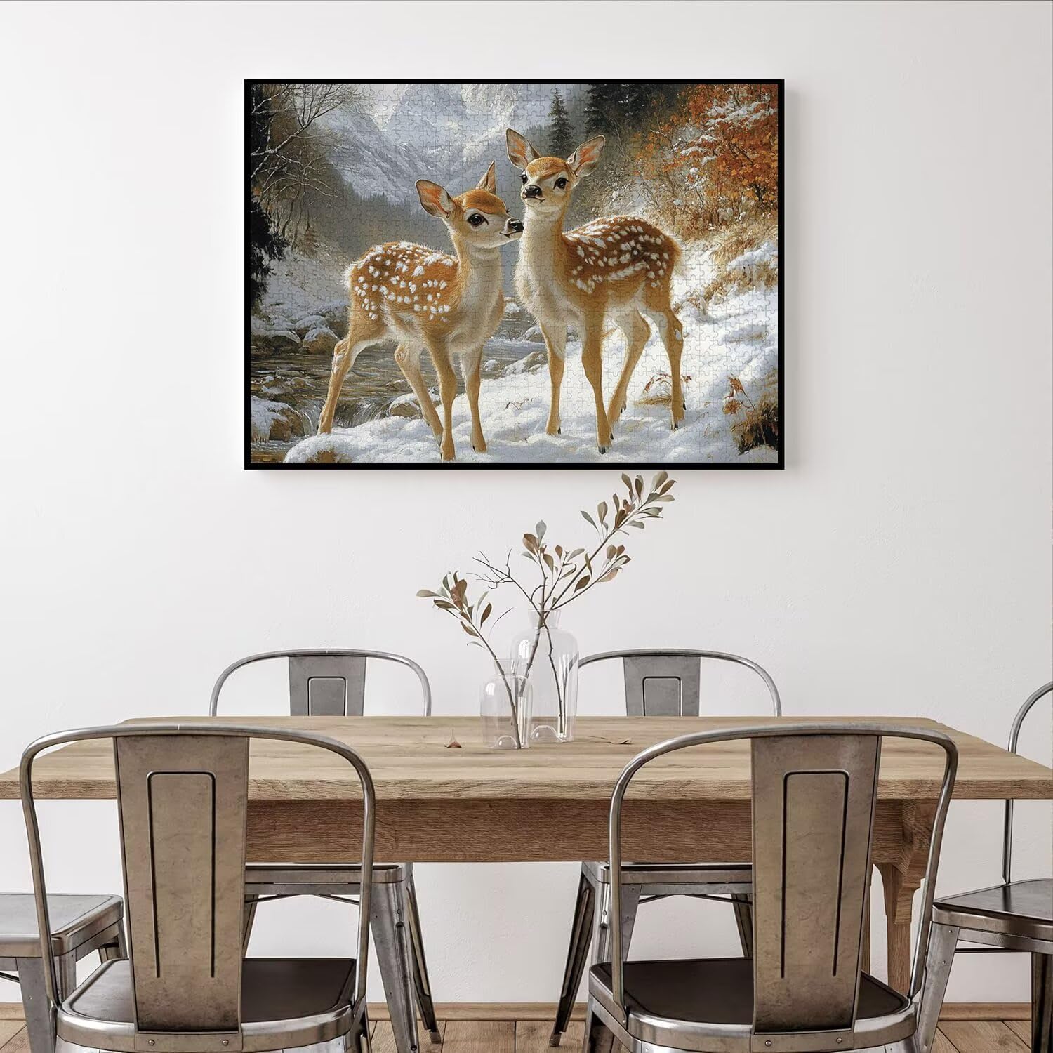 Puzzle 4000 Pezzi cervo Puzzle Classici per Gioco Familiare, n-437 | Impossibile Puzzles, Intrattenimento Creativo, Rilassamento Intelligence, Regalo per Amore e Amico, Decorazioni Casa, Foreste