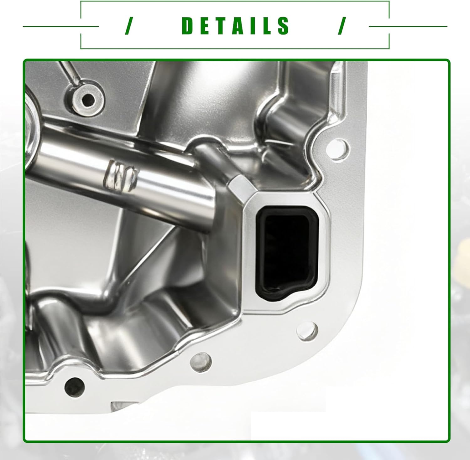 Engine Oil Pan Sump with Drain Plug Compatible with Chevrolet Aveo 2009-2011 Aveo5 2009-2011 Pontiac G3 2009-2010 1.6L Replace 25181235, GMP103A