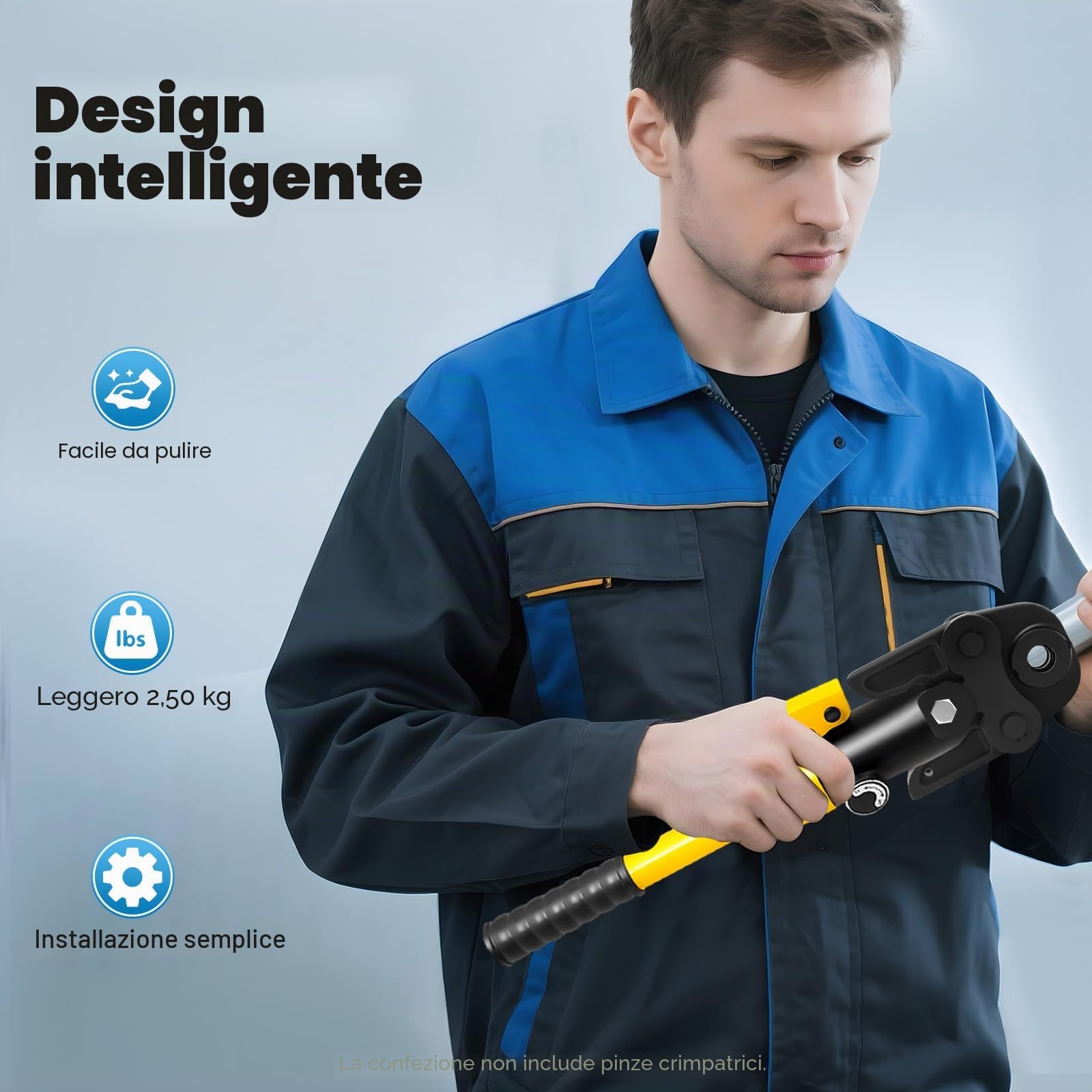 TH16-20-26-32, ganasce a pressatura professionali, ganasce a pressione con 4 TH, testa di serraggio in tubo composito, pinza crimpatrice per tubi compositi di alluminio, plastica PEX, tubi PB