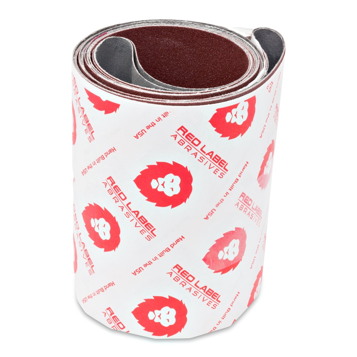 Red Label Abrasives 6 X 89 Inch 120 Grit Aluminum Oxide Multipurpose