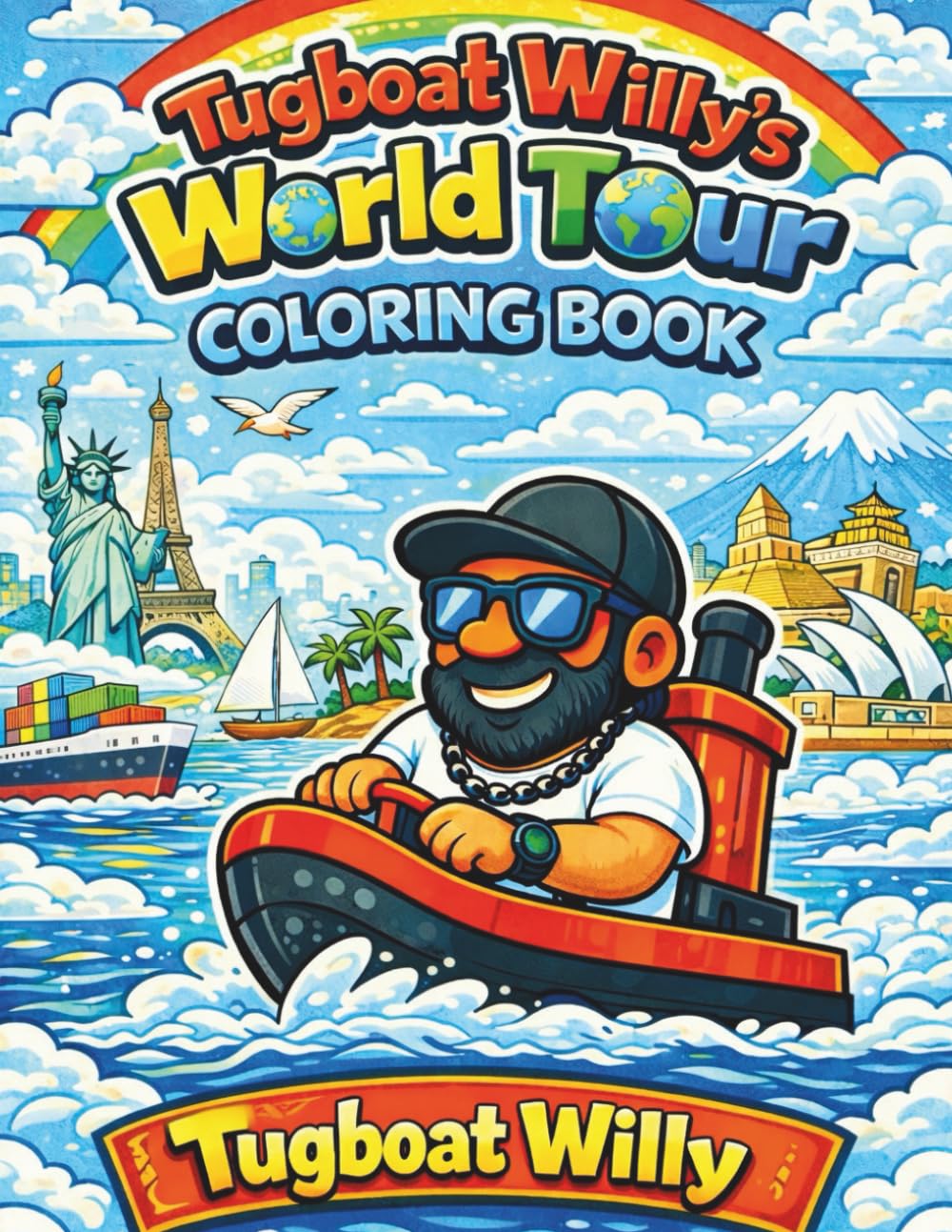 Tugboat Willy’s World Tour Coloring Book