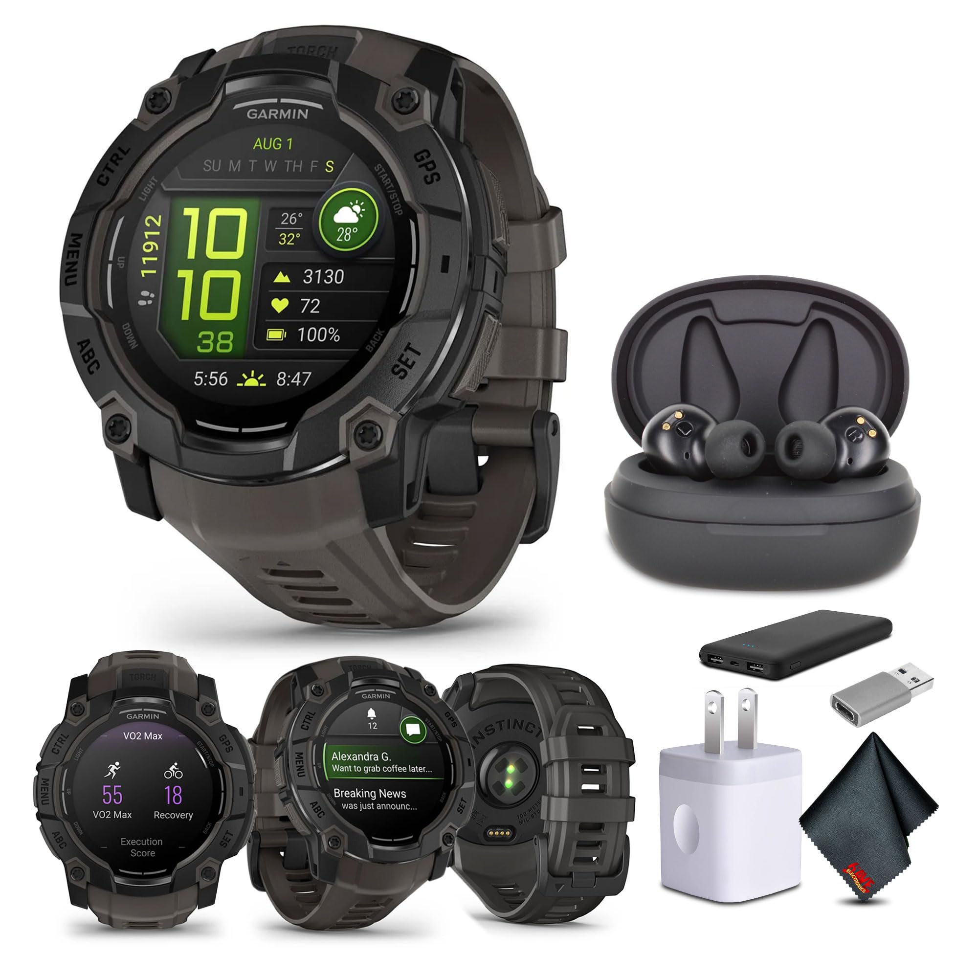 時計 Garmin Instinct Amazon.com: Garmin Instinct 3 50mm AMOLED Display Outdoor