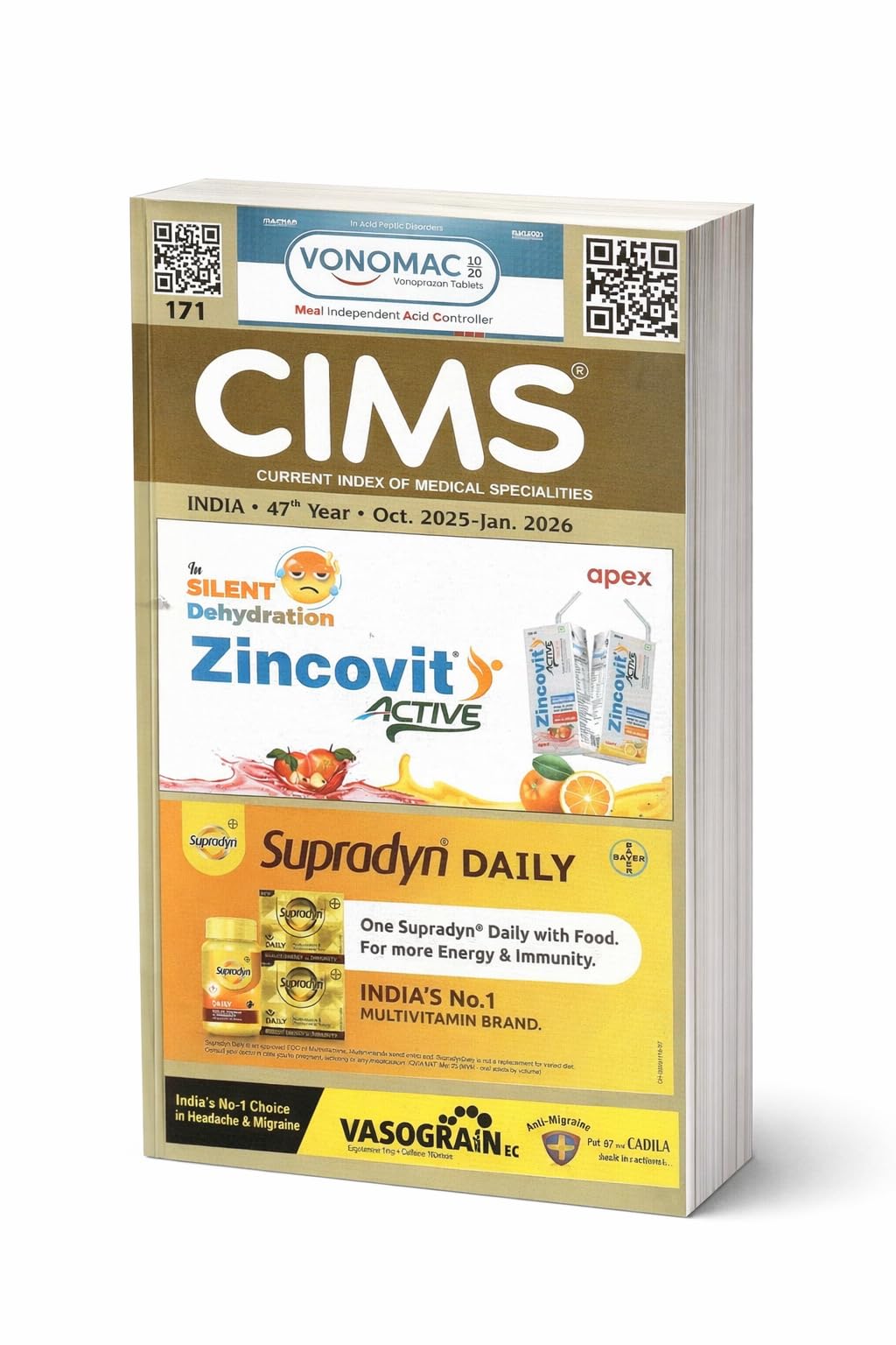 CIMS India (Current Index of Medical Specialities) (October 2025 to January 2026 Edition) | Doctors, Pharmacists & Medical Professionals ke liye Trusted Drug Reference Guide