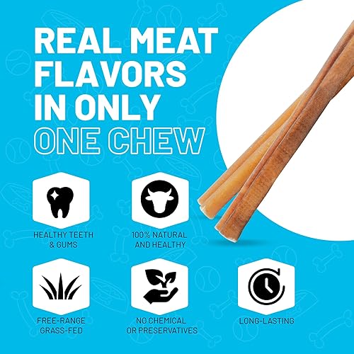 Miniatura 3 de Sitka Farms Premium Beef Tripe Twist de 5-6 pulgadas, carne de res totalmente natural, sin cuero crudo, ingrediente único, promueve la piel y el