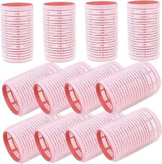 WOONEKY 12 Peças Rolos De Cabelo Modeladores De Cabelo Franja Modelador Modelador De Cabelo Autoadesivo Modelador De Cabelo Franja Modelador De Cabelo Para Menina Franja Rolo De Cabelo