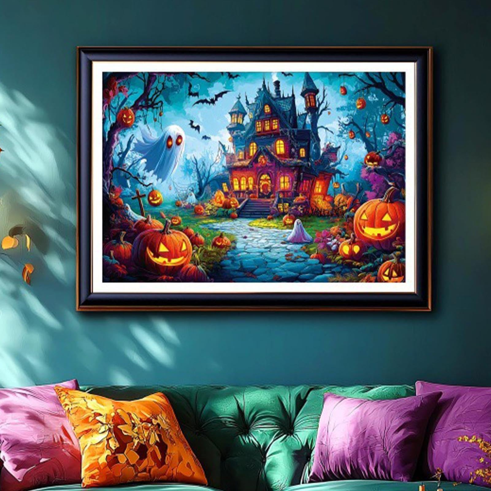 Puzzle Adulti da 1000 Pezzi Divertente Spettrale Colorato Impegnativo