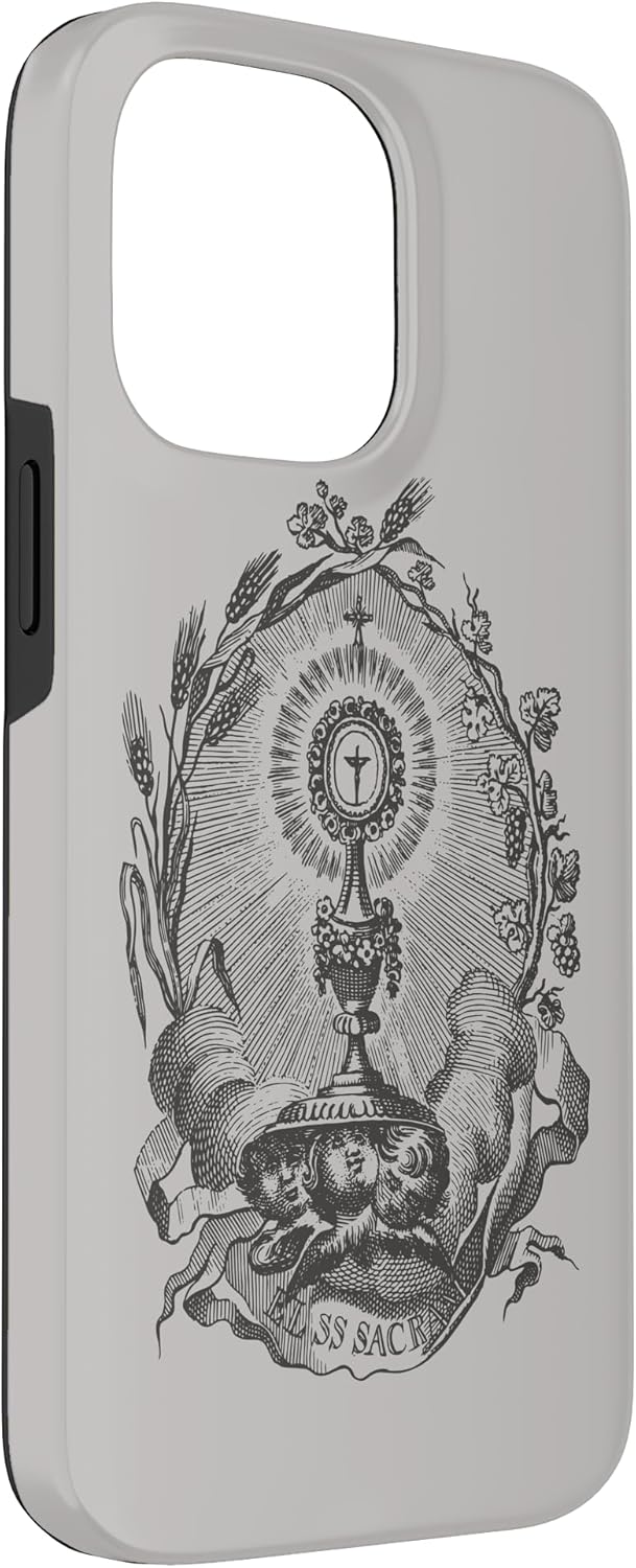 Eucharistic Adoration of the Holy Sacrament Catholic Case for iPhone 14 Pro Max