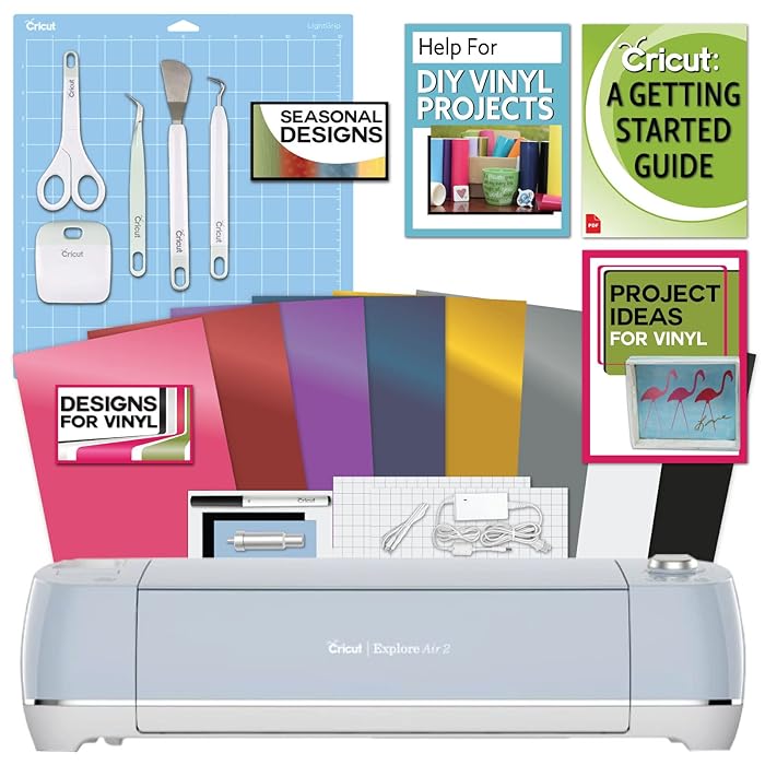 Buy Cricut Explore Air 2 Blue Machine Bundle Beginner DigitalGuide