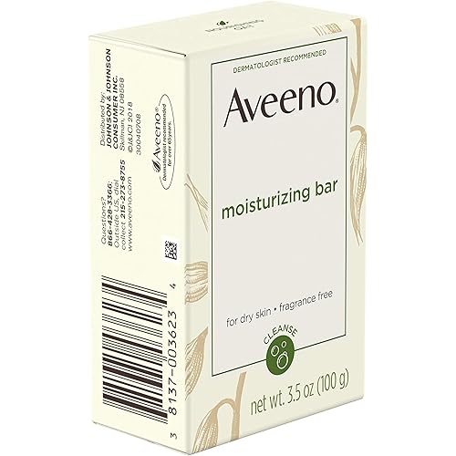 Miniatura 8 de Aveeno Bar Dry - Barra hidratante Aveeno de 3.5 onzas para piel seca (paquete de 3)