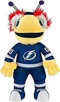 Vista 15 de Bleacher Creatures Anaheim Ducks Wild Wing - Figura de peluche de mascota de la NHL de 10 pulgadas (uniforme triangular verde azulado), una mascota