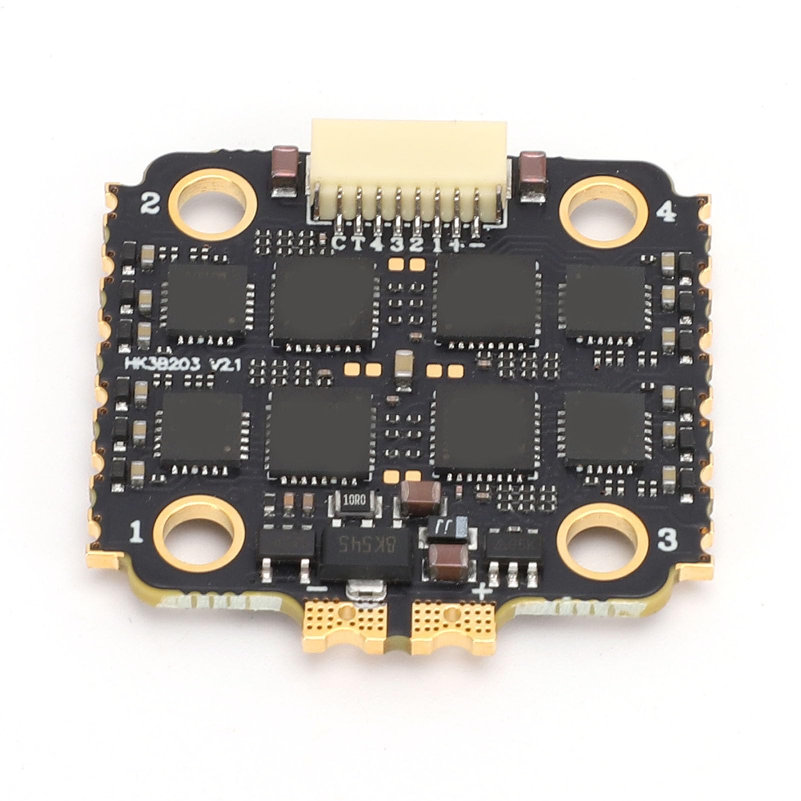 Generic Wysokowydajny Bezszczotkowy Kontroler Prędkości ESC 40A 4 w 1 do Quadkopterów Wyścigowych FPV, Kompaktowa i Lekka Konstrukcja do Popularnych Dronów