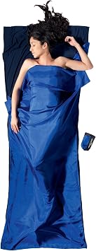 COCOON Ripstop Thermolite Dual Liner TravelSheet - Ultramarine Blue