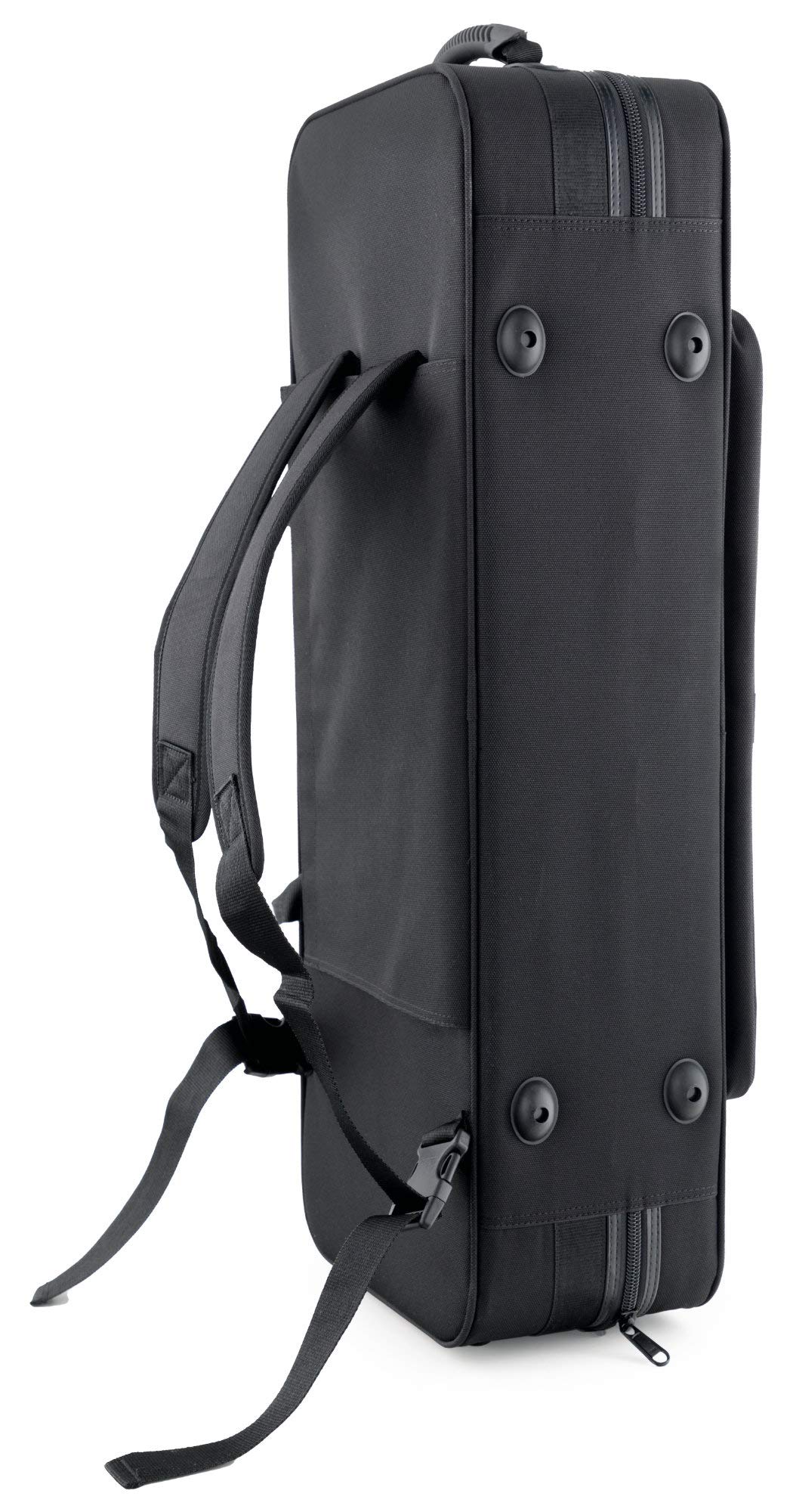 Custodia Leggera Lechgold per Sax Tenore - Lightcase per tutti i sax tenore comuni - Imbottitura termica - Tasca esterna - Set zaino - Scomparti separati per S-bow, bocchino e accessori - Nero