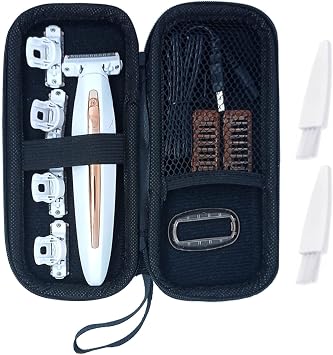 Womens Electric Shaver Case for Finishing Touch Flawless Body Rechargeable Ladies Trimmer and Shaver Travel Case Shaver Case for Women