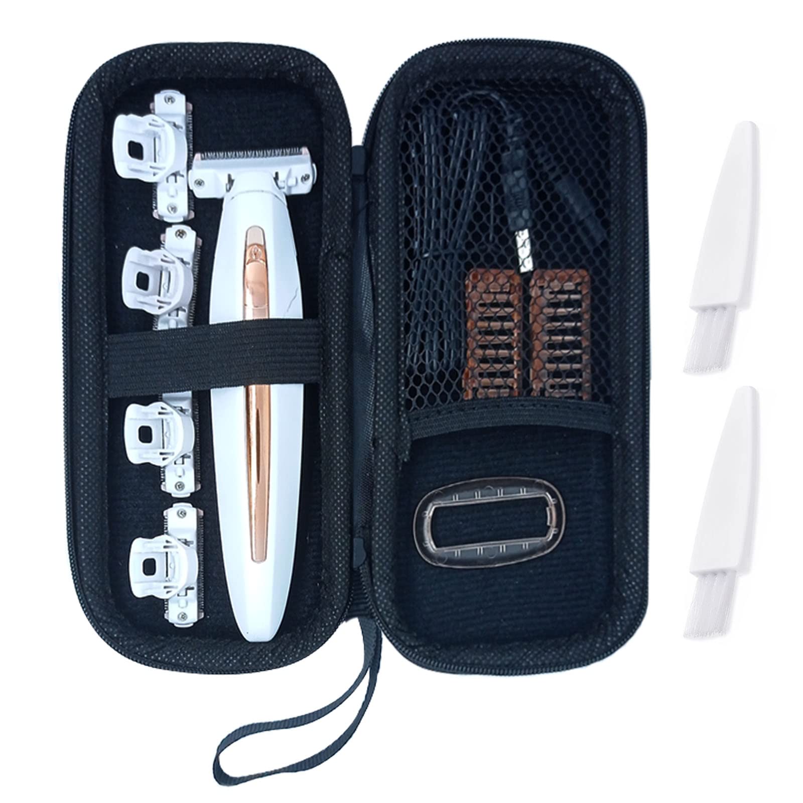 Women's Electric Shaver Case for Finishing Touch Flawless Body Rechargeable Ladies Trimmer and Shaver Travel Case Shaver Case for Women