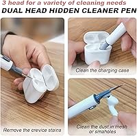 Vista 559 de Funda para AirPods Pro con kit de limpieza, funda de silicona suave para Apple AirPod Pro de 1ª/2ª generación, accesorios de funda AirPods Pro/Pro 2