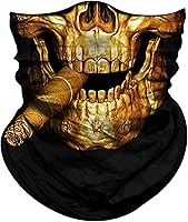 Vista 247 de Obacle - Tapabocas con cuello polar y de estilo de pañuelo contra el polvo y el sol para hombre y mujer