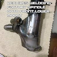 Vista 7 de Godspeed MSS0950 compatible con BMW Serie 3 RWD (E30) 1984-93 MonoSS Coilovers (2.008 in) Kit de bajada de suspensión