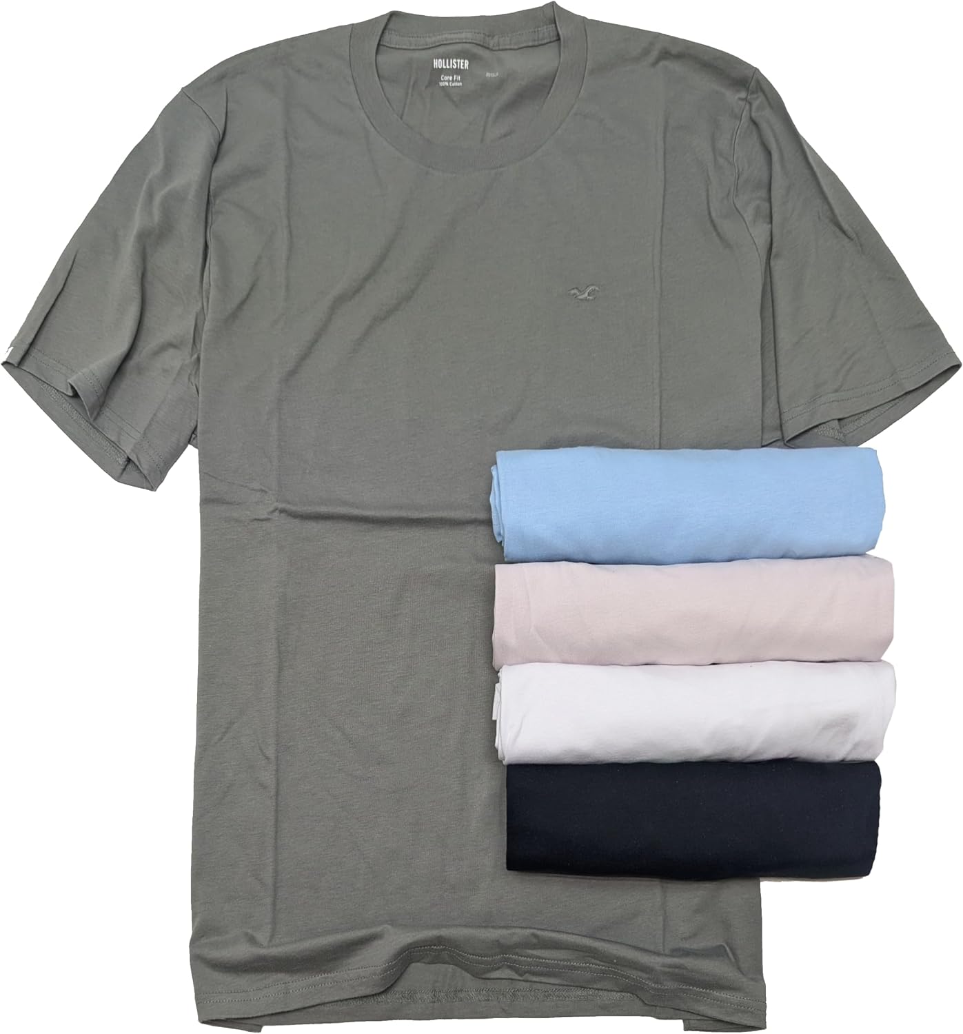 Hollister Men's Must-Have Short Sleeve Graphic T-Shirt (4, 5 or 7-Packs)