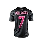 AS Roma SUPERPROMO Unisex - Kids and Teens Maglia Replica Bambino Third 22/23 Pellegrini Replica Third Jersey, Nero e Rosa, 2 Anni