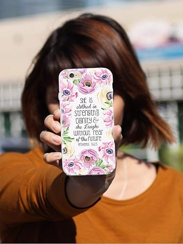 Miniatura 9 de Inspired Cases - Funda con textura 3D para iPhone 13 Mini - Funda protectora de goma para iPhone 13 Mini - Proverbios 31.25 - Diseño inspirador con