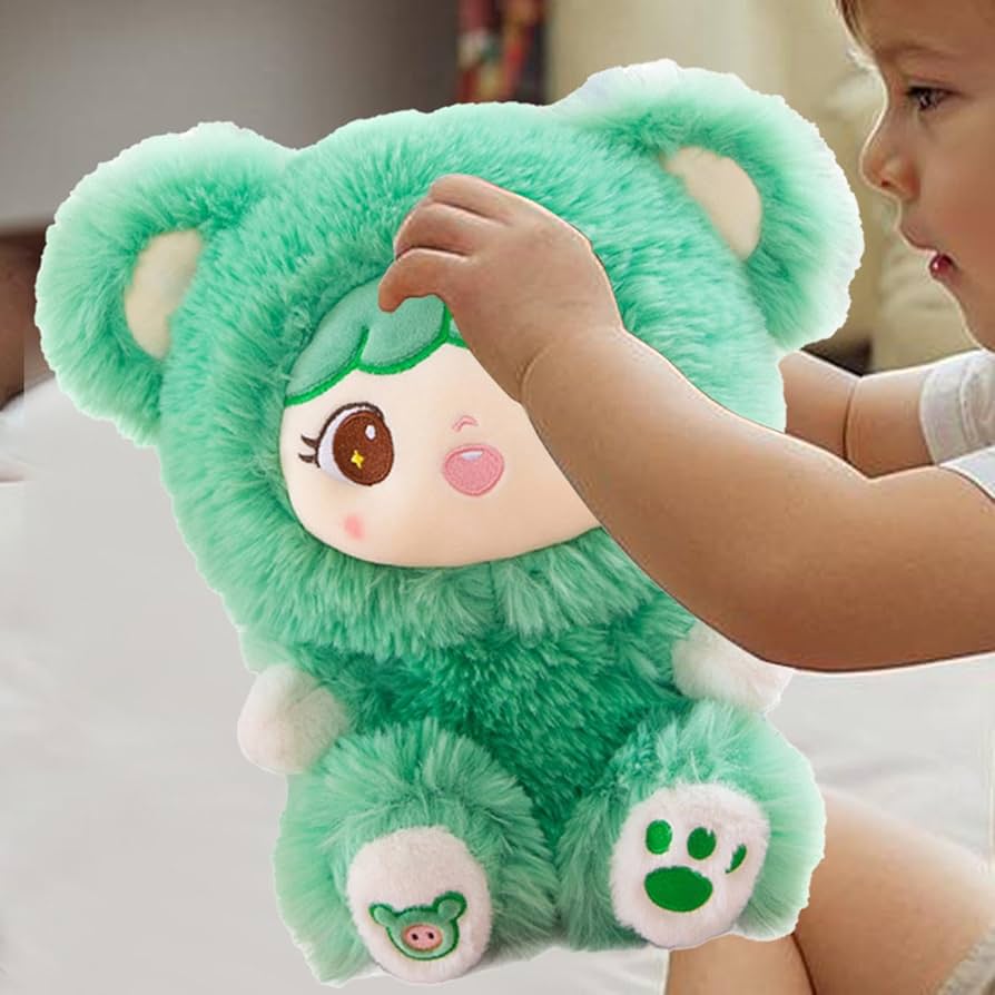 Amazon.co.jp: 緑のぬいぐるみ、緑のクマ - 15.75 インチの緑のクマの