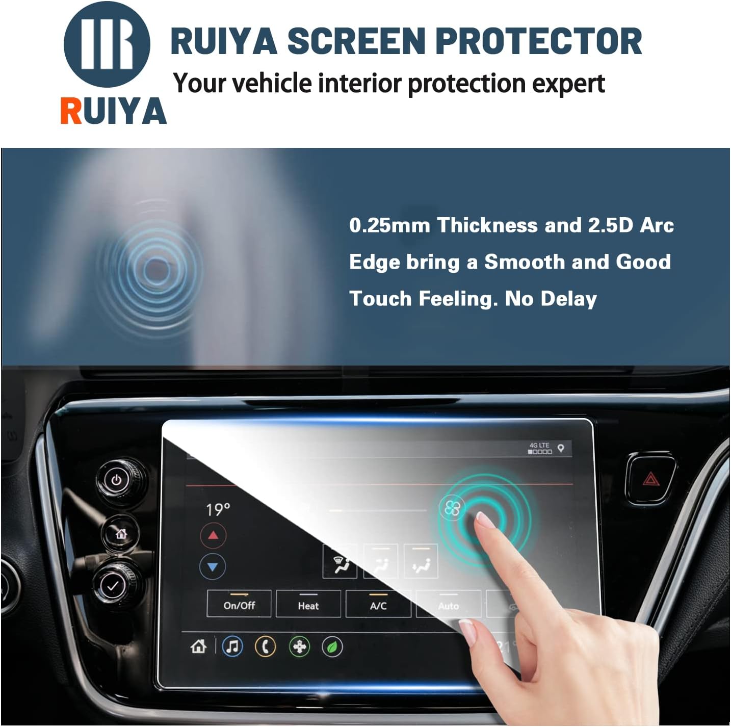 screen protector for bolt euv 2022 2023 touchscreen 10 2inch gps infotainment 2022 chevy bolt euv accessories 9hd hardness anti explosion scratch b