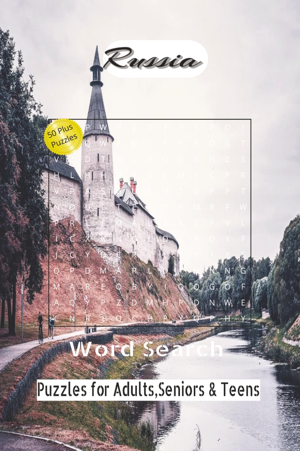 Russia word search book: : Word searches Easy to read Print About Russian travel, culture, cities, food and More I 6x9 inches,110 pages I 50+ Puzzles, Gifts for vacations, Holidays and Free times