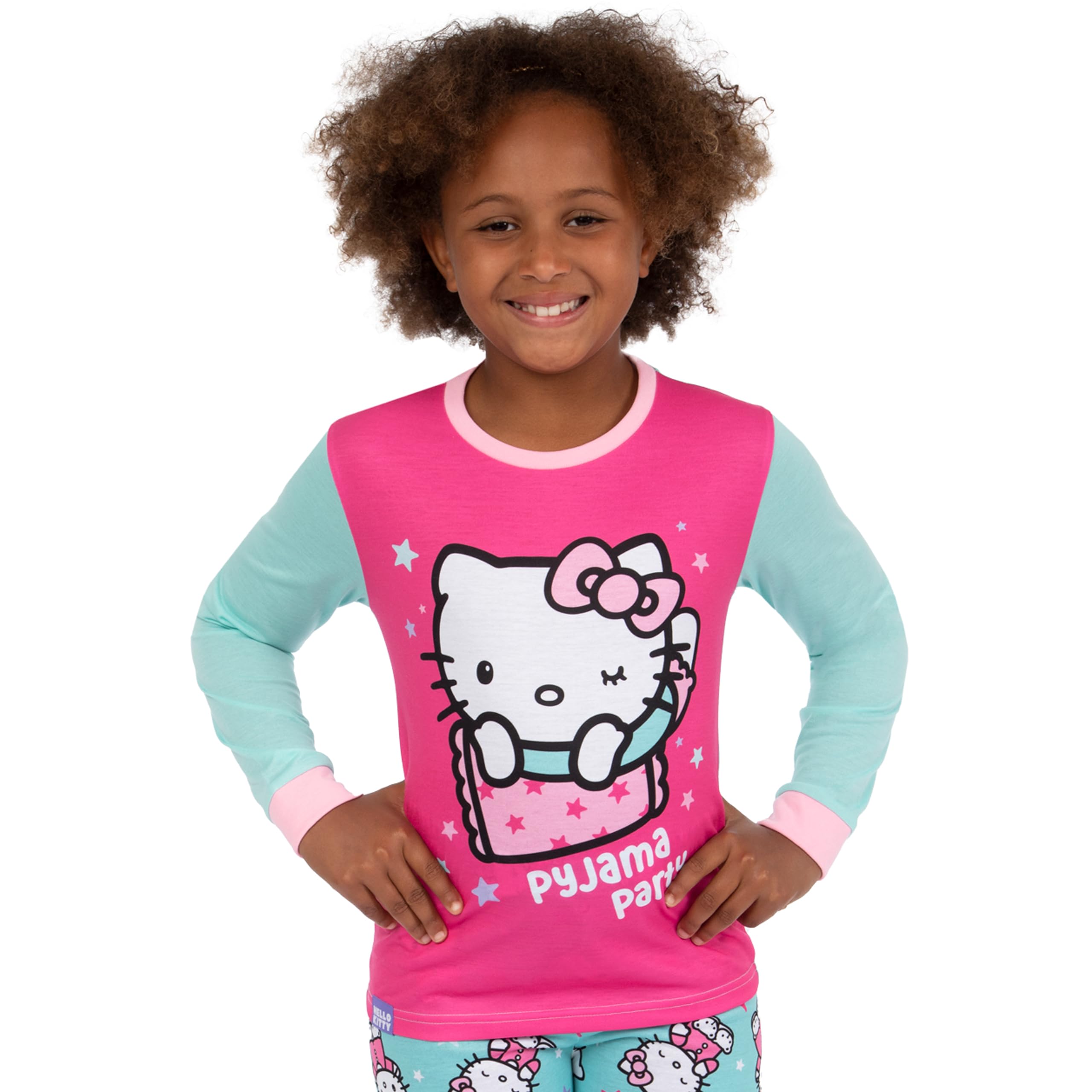 Hello Kitty Pigiama Bambina | Pigiama Ragazza | Pigiami Bambina | Rosa età 4-5 Anni