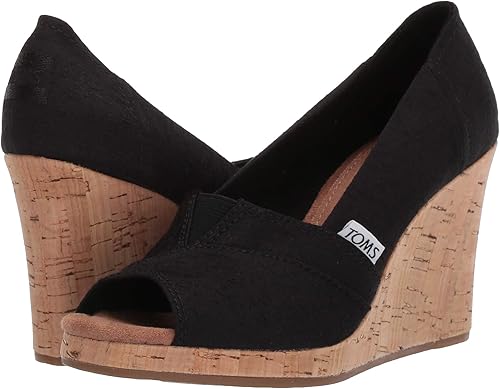 Miniatura 8 de TOMS - Sandalias clásicas de cuña alpargata para mujer