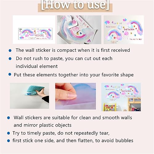 Miniatura 7 de Adhesivo de pared de astronauta y planeta adecuado para dormitorio, pared, sala de estar, jardín de infantes, habitación de los niños, decoración