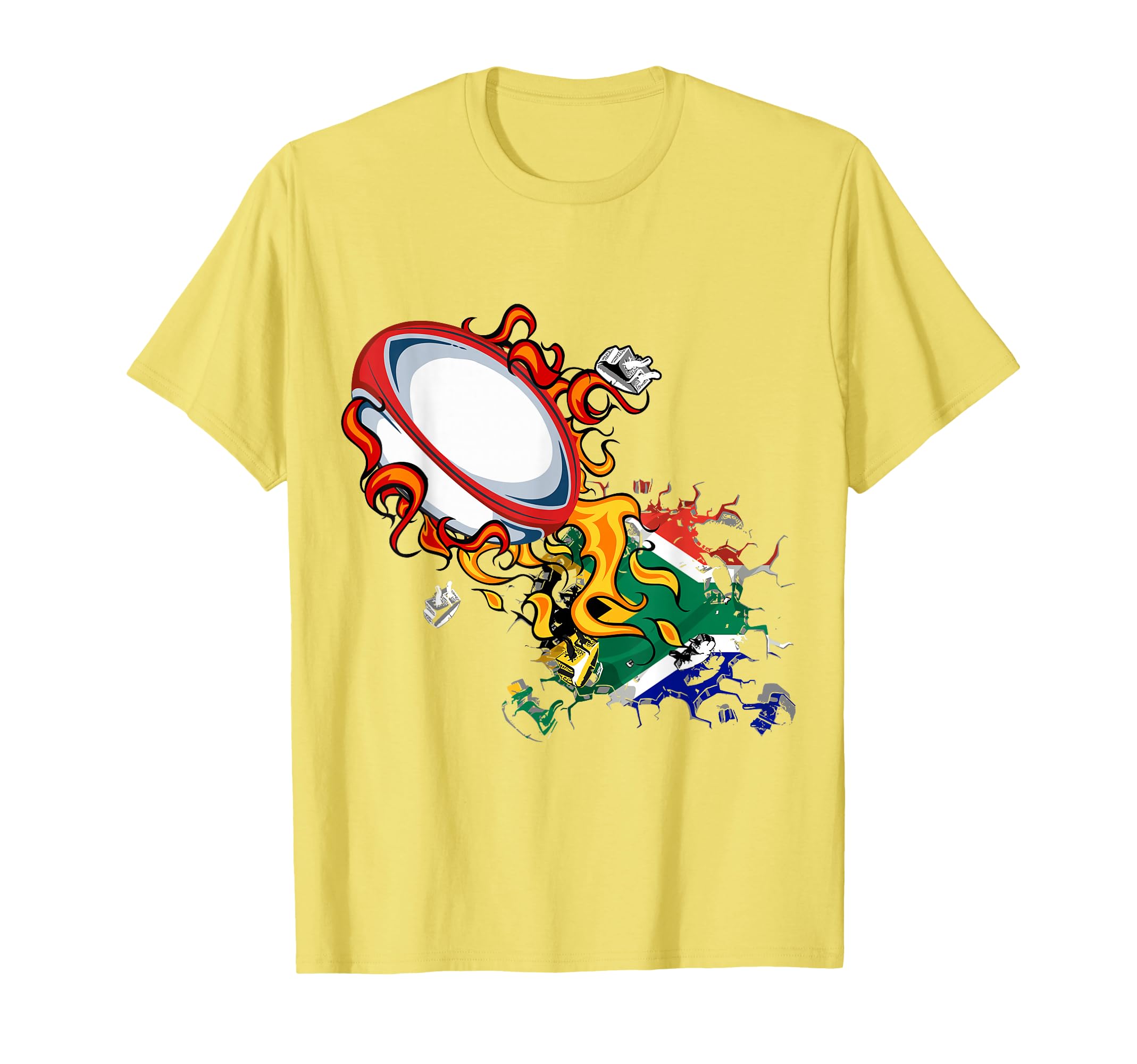 South Africa Rugby, Springboks Rugby South Africa Flag Rugby T-Shirt