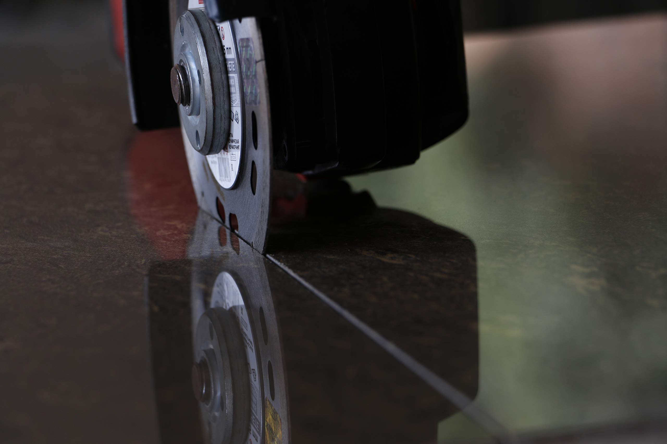 Distar 1A1R - Disco da taglio diamantato per piastrelle, ceramica, vetro smaltato, marmo, granito ceramico duro, extra sottile, classe industriale