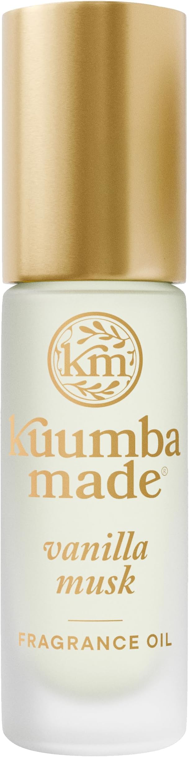 Kuumba Made Vanilla Musk Fragrance Oil, Long-Lasting Scented Oil Perfume Roller, Vegan, Alcohol-Free, 0.15 Fl Oz