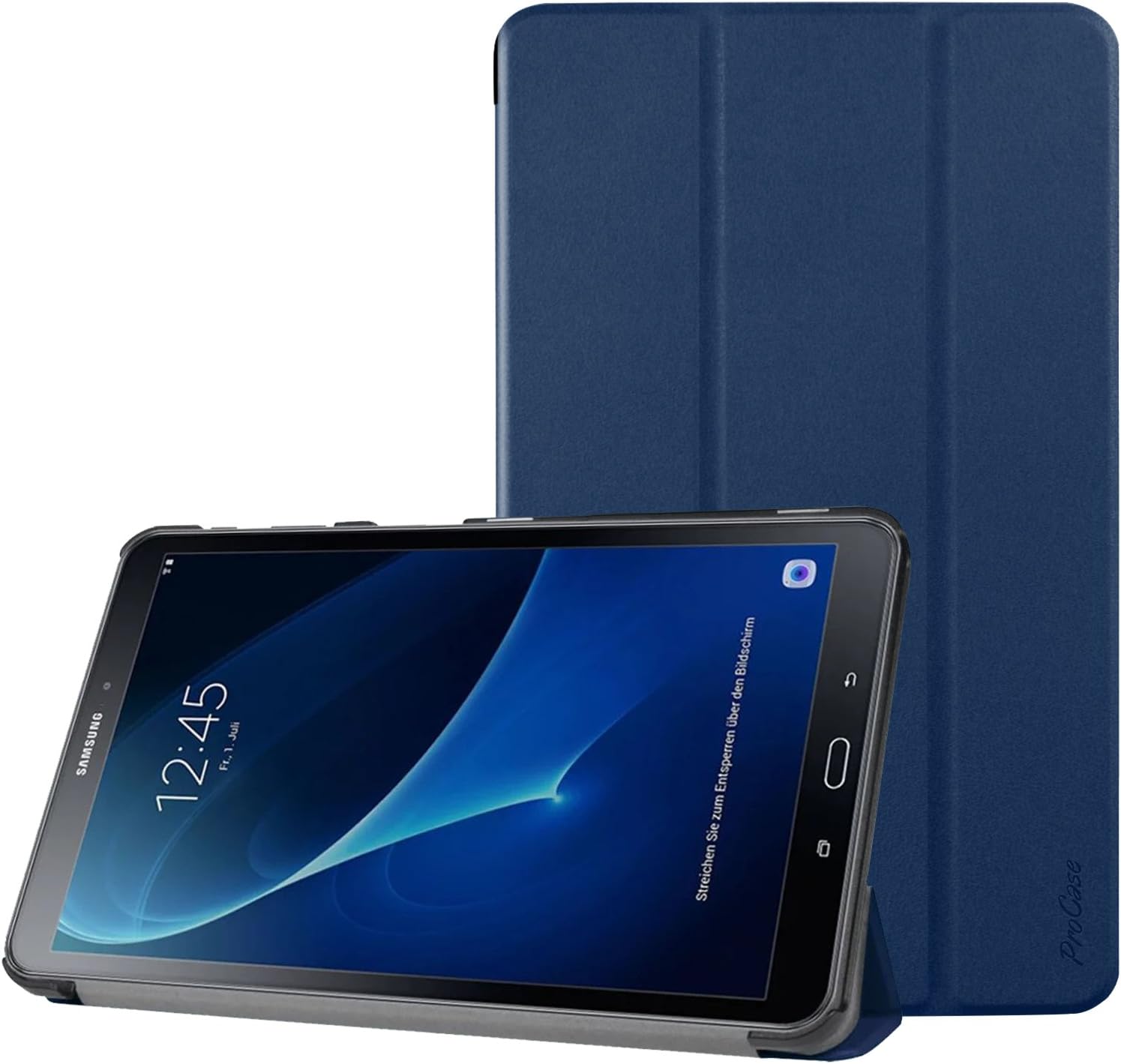 ProCase Hülle für Galaxy Tab A 10.1, Slim Smart Cover Ständer Folio