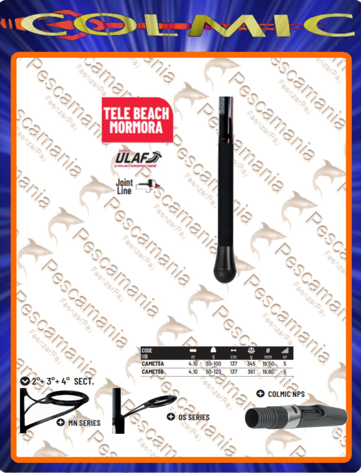 COLMIC Meteora Beach 4,10 m 30 – 100 g