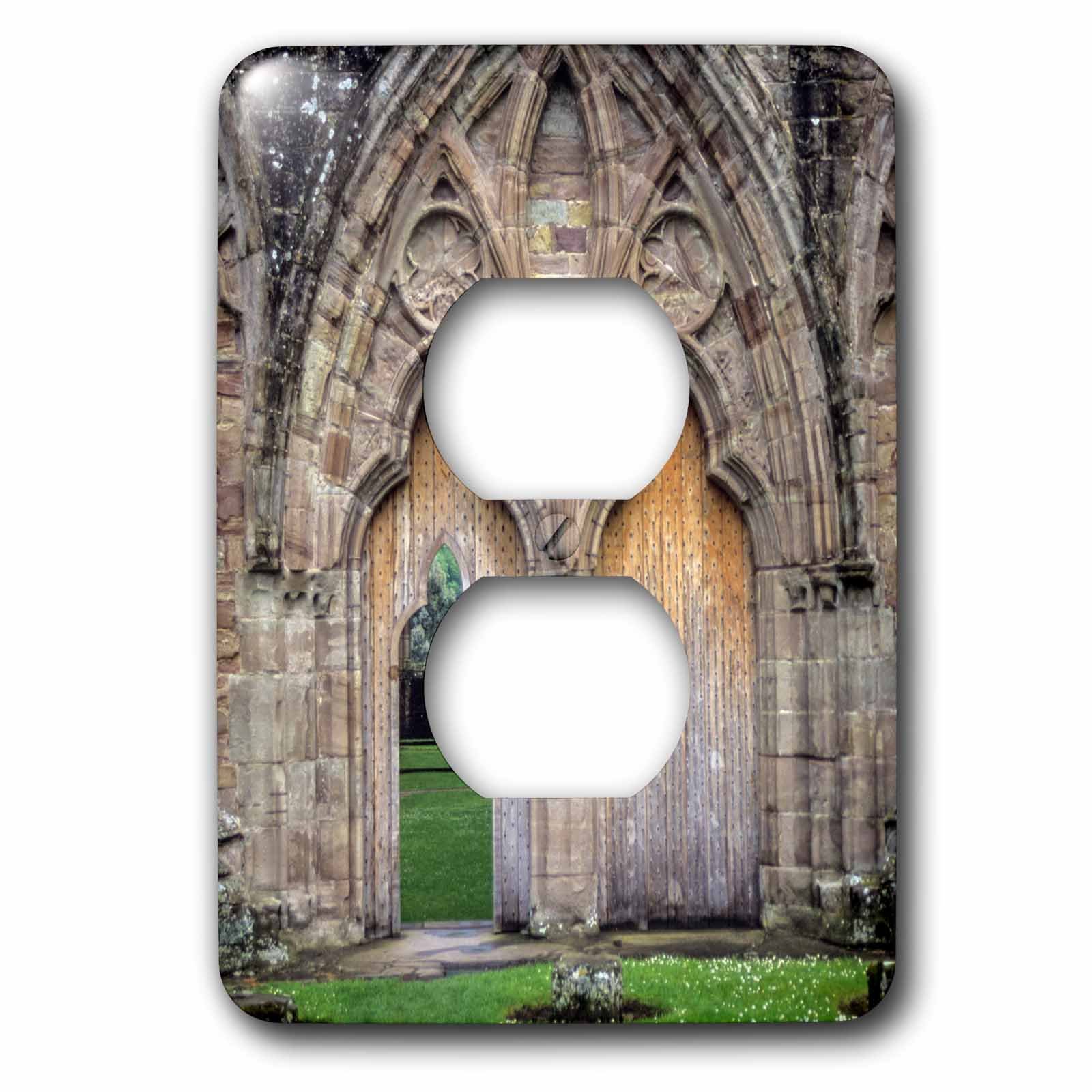 Abbaye de Tintern Pays de Galles cache prise double style cistercien