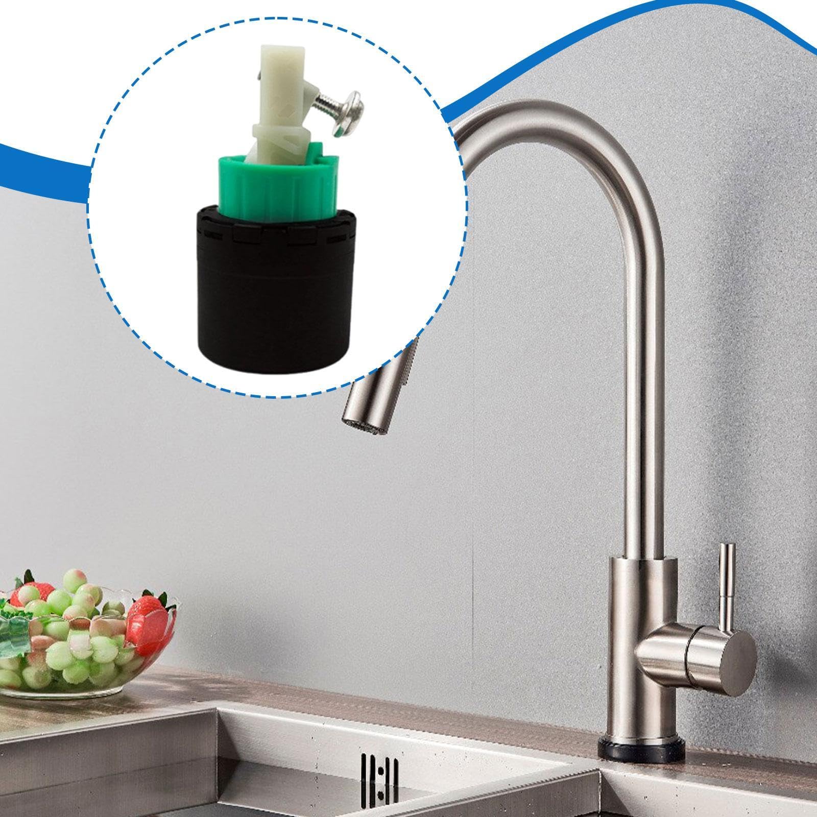 Cartucho para Grifo de Cocina, Accesorio 92730000, Alto Rendimiento, Fácil de Instalar.
