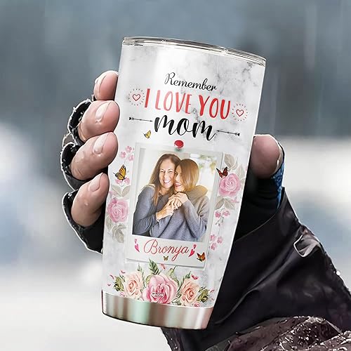 Vista 37 de WAZONE Vaso térmico de acero inoxidable de 20 onzas, taza de viaje con aislamiento al vacío, regalo para el día de la madre, cumpleaños, Navidad