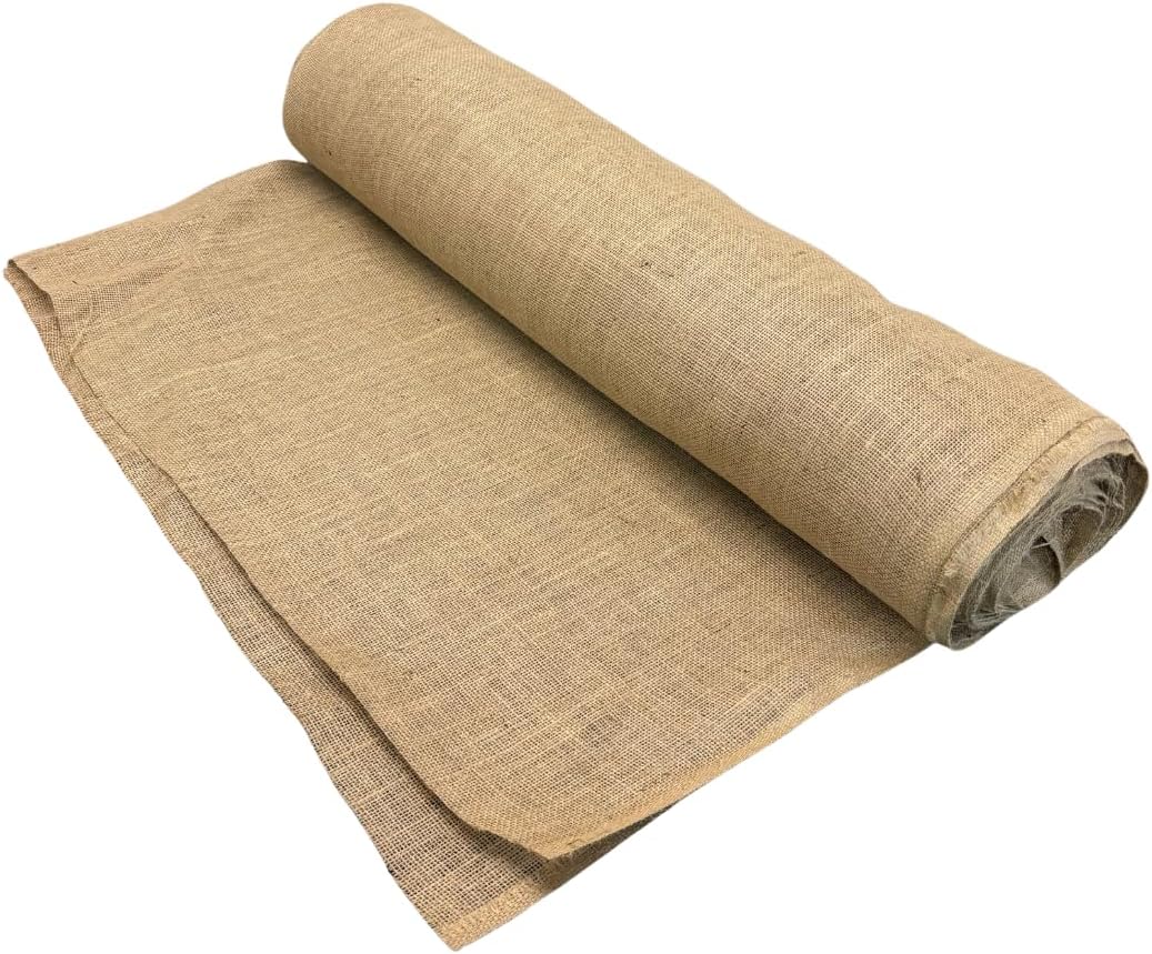 Black Barn Upholstery Supplies Upholstery Hessian 10 oz (273 g/m2) Hessian 54" (137cm) / 1m Length