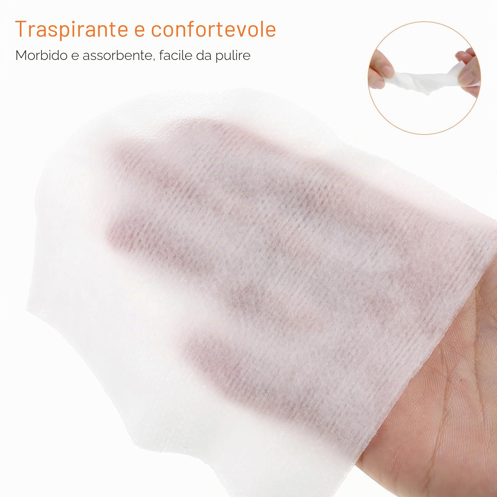 200pcs Non Tessuto Garza Spugna Medicale Spugne Di Cura Della Ferita Della Pelle Garza Di Primo Soccorso Forniture