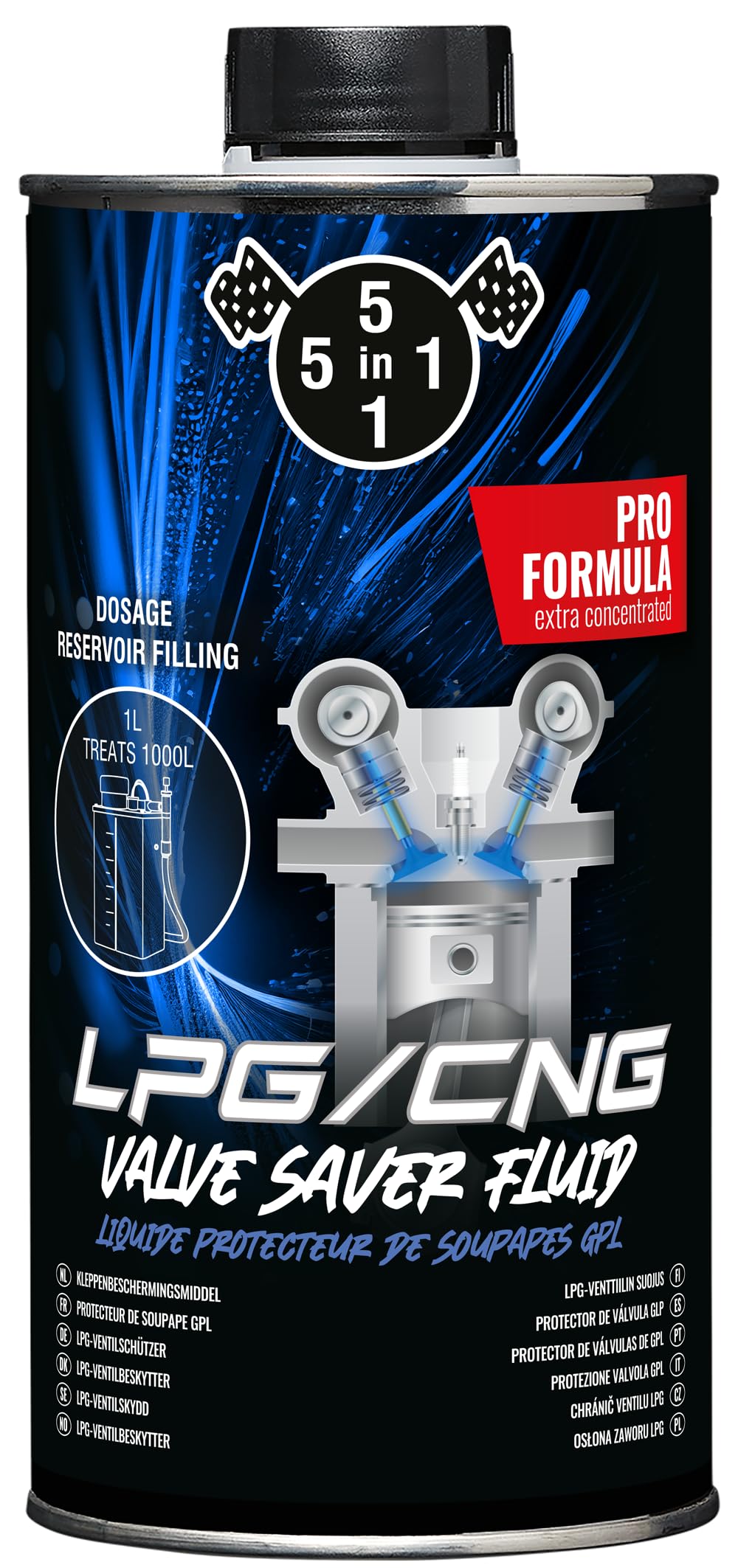 5in1 LPG Valve Saver 1000ml