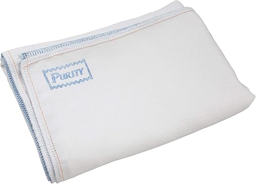 Purity - Pañales de tela plana para adultos, suave, absorbente y duradera, tela de gasa 100% algodón. Fabricado en los Estados Unidos, tamaño XL, 44 Purity - Pañales de tela plana para adultos, suave, absorbente y duradera, tela de gasa 100% algodón. Fabricado en los Estados Unidos, tamaño XL, 44
