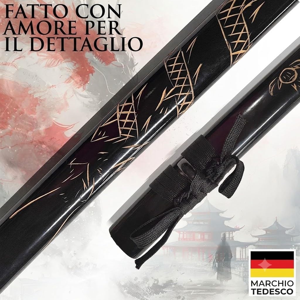 Bokken in legno, Shinai, Katana Wakizashi Tanto, accessori per armi da spada Kendo in legno, allenamento kendo spada, spada samurai