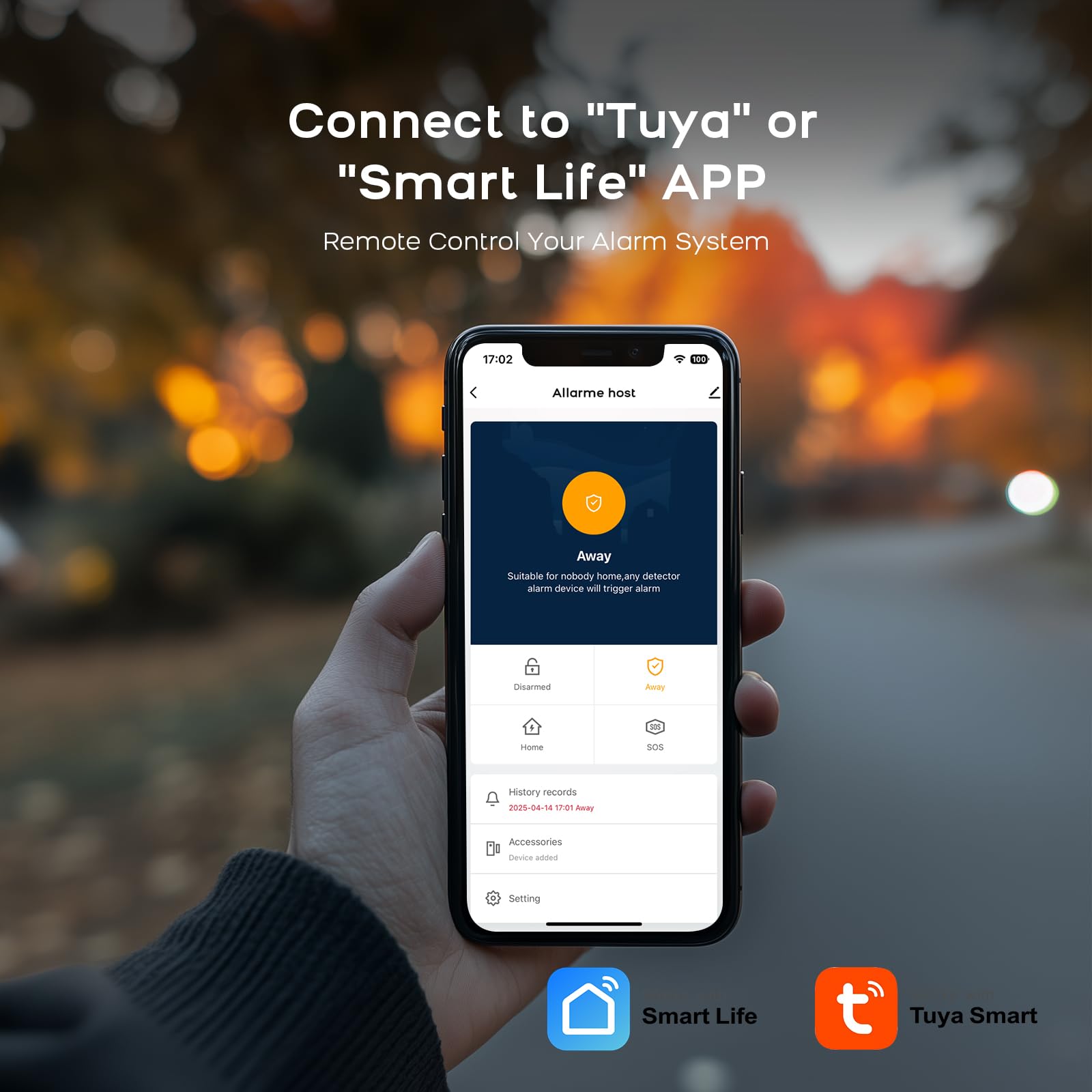 4G + WLAN Alarmanlage für Haus & Wohnung, 8 Stück Smart Komplettsysteme mit App, 120dB Sirene, Tür- und Fenstersensoren, Bewegungsmeldern, Fernbedienungen, Funktioniert mit Alexa