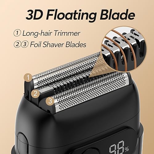 Miniatura 3 de Afeitadora eléctrica de lámina para hombre